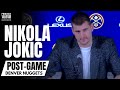Nikola Jokic Reacts to Denver Nuggets Raising NBA Banner &amp; Nuggets Opening Night Win vs. Lakers