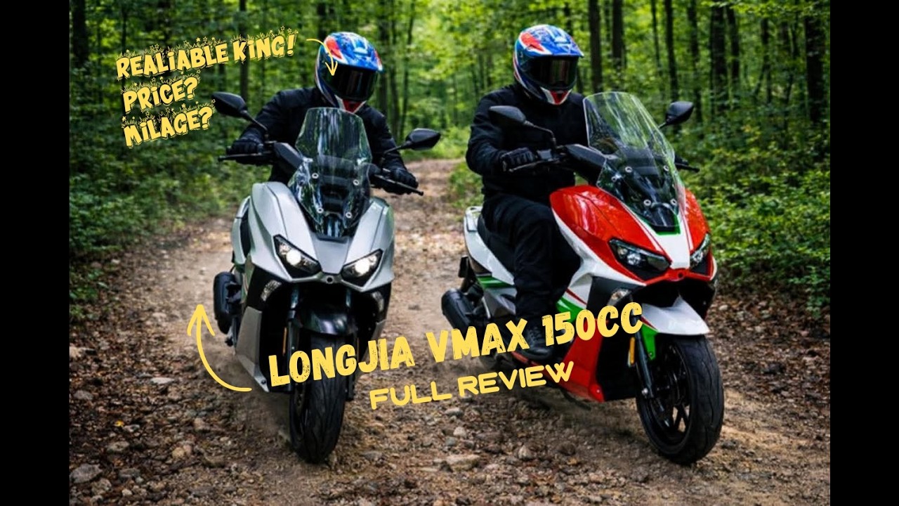 Longjia VMAX 150cc Full Review | Price|Features #longjiavmax #premiumscooter #maxiscooter #bdscooter