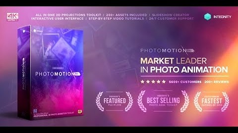Photo Motion Pro-Professional 3D Photo Animator | Free After Effects Template From Videohive