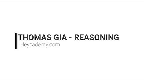 Thomas GIA Reasoning Section Explained | Real Question Solved Step-By-Step