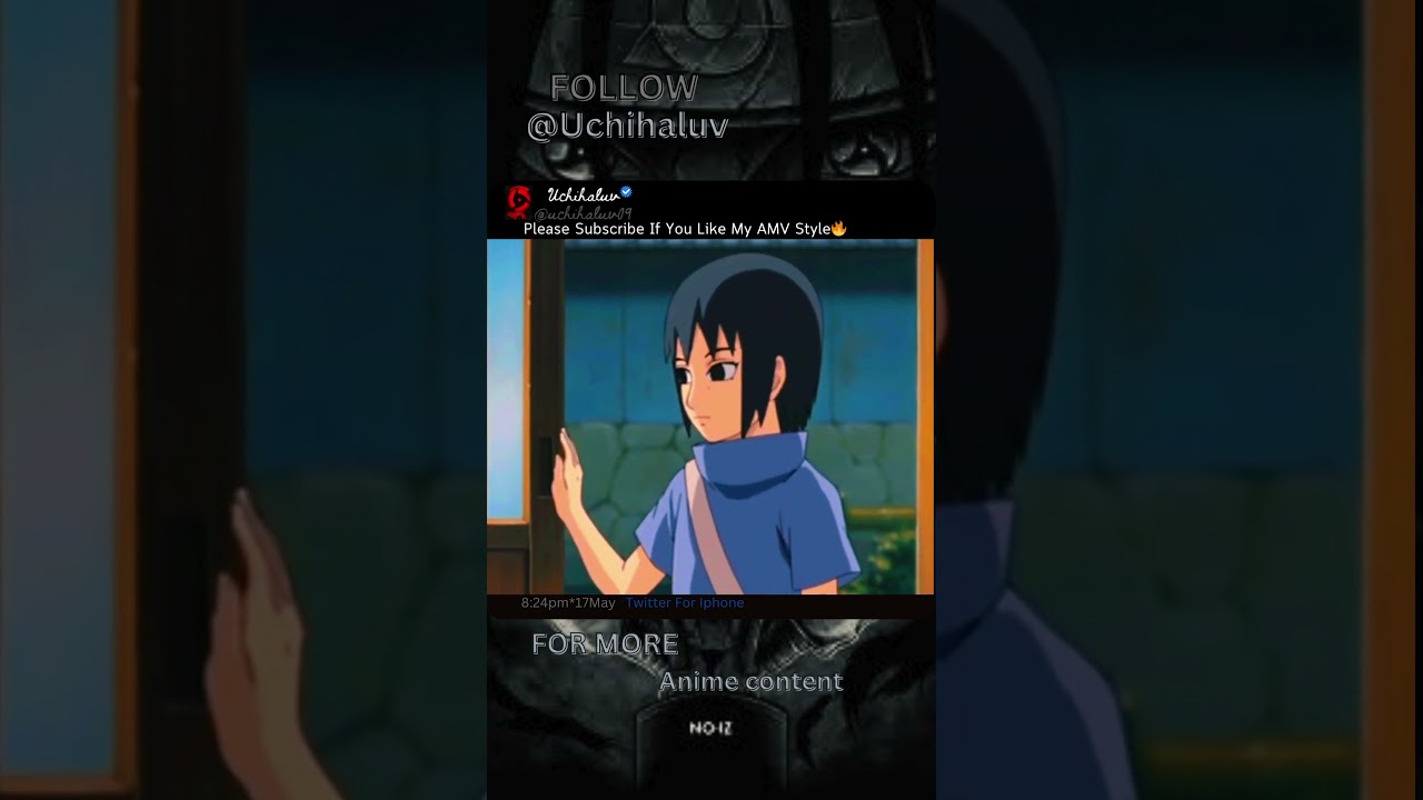 Itachi's Secret Revealed To Sasuke