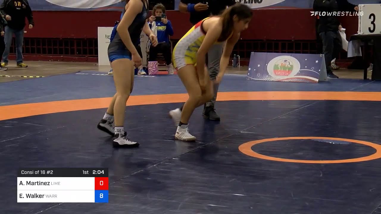 50 Kg Consolation Alexandra Martinez Limestone College Vs Esther Walker