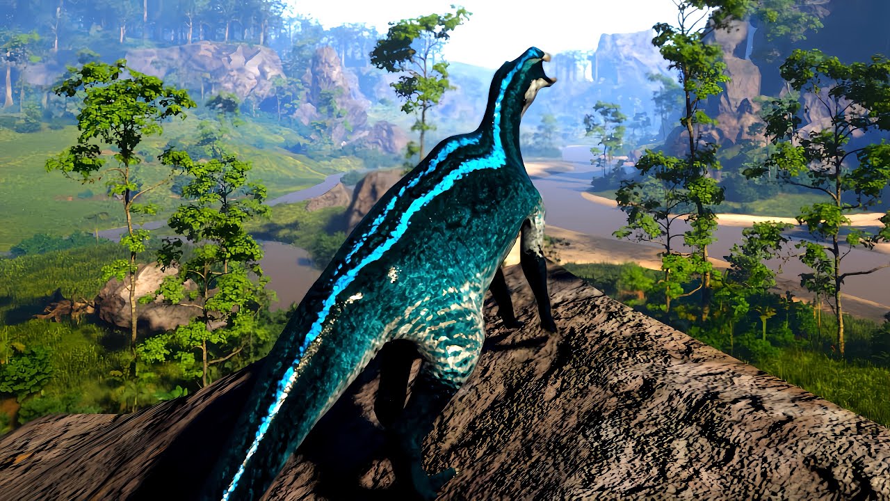 the-life-of-a-blue-maiasaura-in-the-isle-evrima-youtube