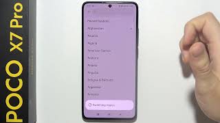 POCO X7 Pro: How to Change Region