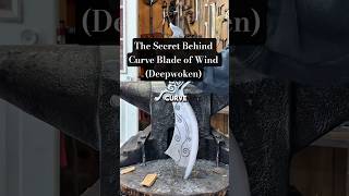 The Secret Behind Curve Blade of Wind (Deepwoken) #youtubeshorts #blacksmith #viral #deepwoken #fyp