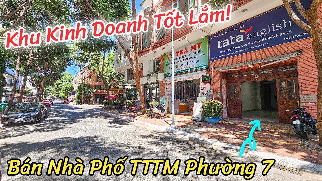 Vị Trí Kinh Doanh Tuyệt Vời | Bán Nhà Khu Trung Tâm Thương Mại Phường 7 TP. Vũng Tàu