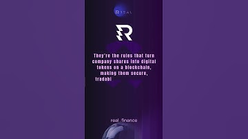 Tokenization Standards for Equity: The Future of Digital Ownership Explained  #realfinance