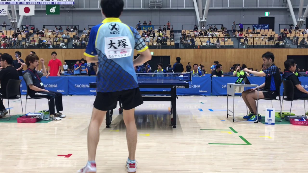 全日本クラブ選手権 川端コーチ 試合動画 板橋区向原にある卓球教室riki