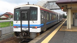 JR山陰本線 西出雲駅から普通列車出雲市行き発車