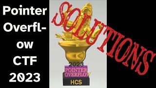 Pointer Overflow CTF 2023 - Solutions