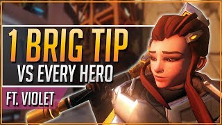 1 BRIGITTE TIP vs EVERY HERO ft. Violet (2019)