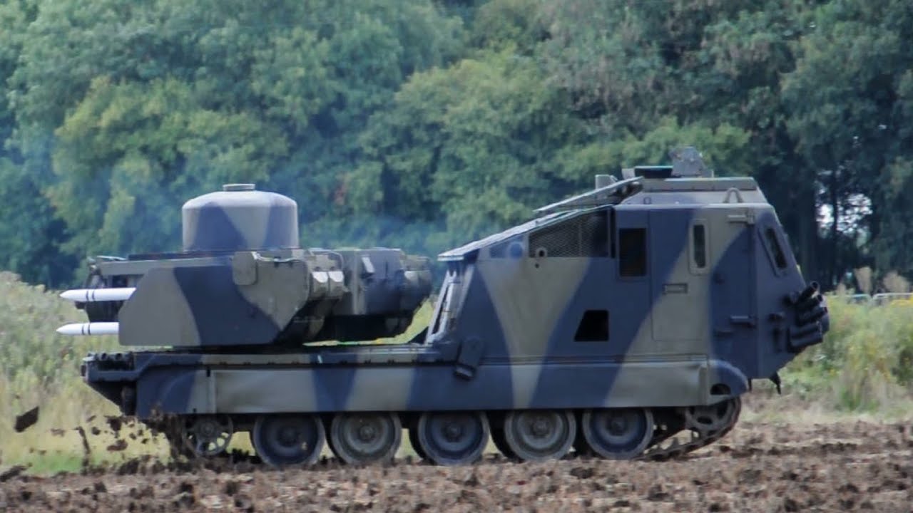 British M548 Rapier demo