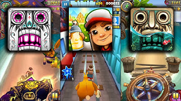 Temple Run 2 Spirits Cove Vs Subway Surfers Zurich Vs Temple Run 2 Pirate Cove - Endless Run