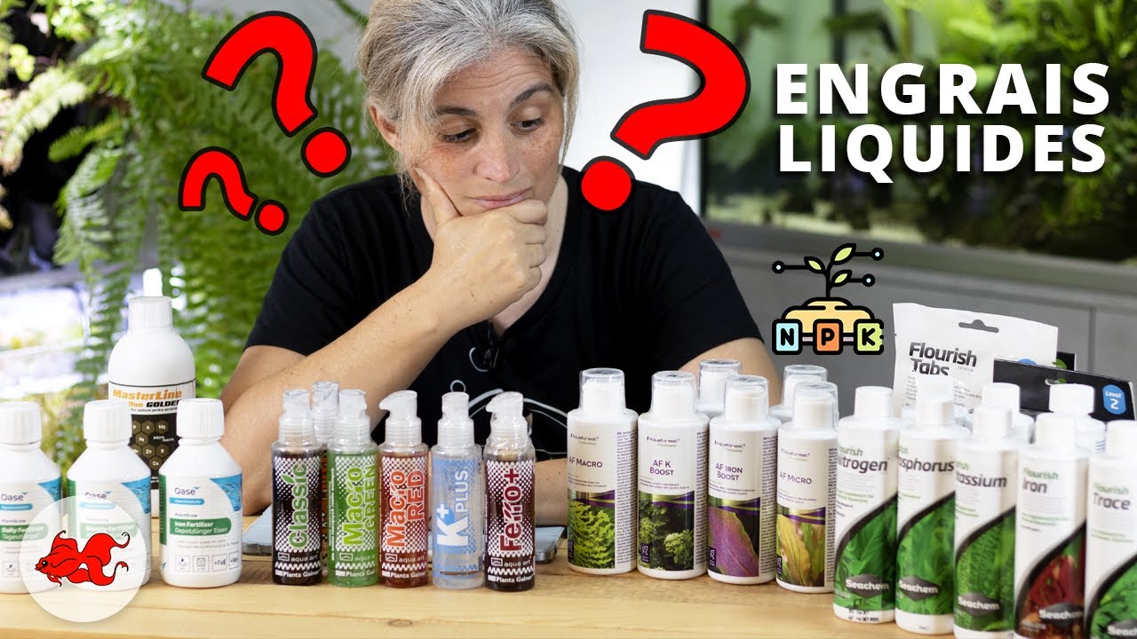 Engrais liquides pour aquarium - Guide complet
