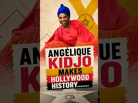 Video Angélique Kidjo is first African musician to get a Star on the Hollywood Walk of Fame