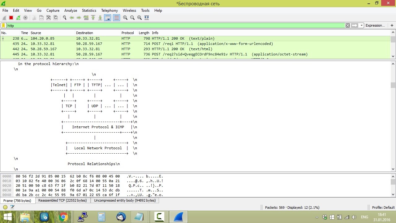 Wireshark Network Analyzer | Computer Networks Course Practice