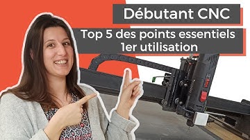 Première mise en route CNC et points de contrôle ▶ tutoriel débutant CNC