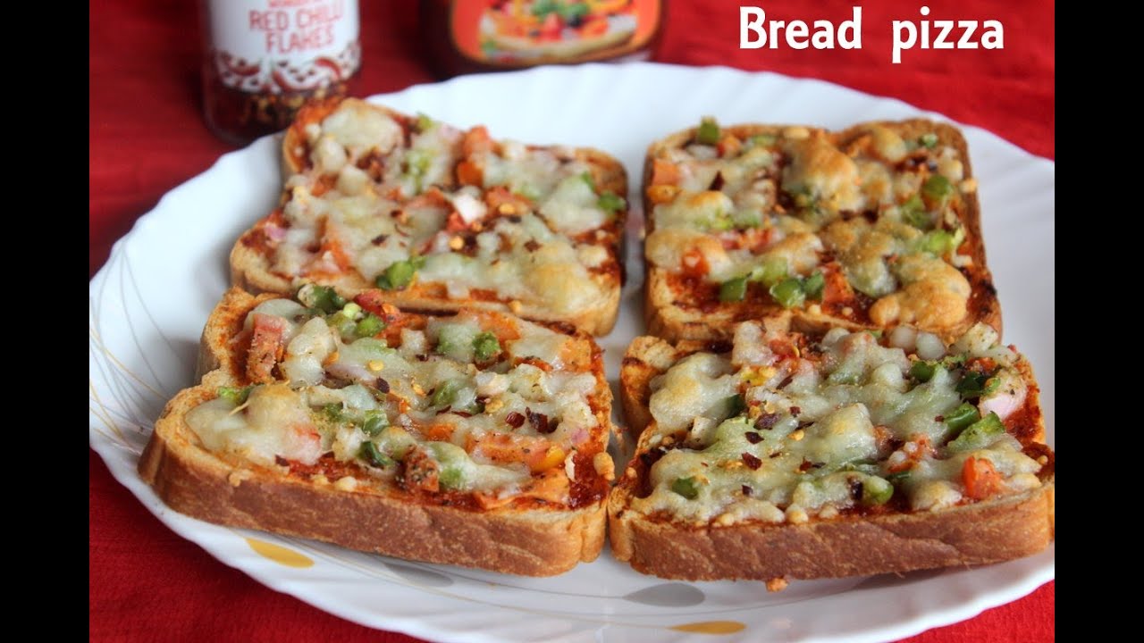 Bread Pizza Recipe YouTube Maxresdefault