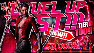 How To LEVEL UP FAST IN Bloodhunt *MAX XP* 50,000+ XP PER MATCH (MAX OUT BATTLEPASS)