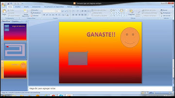como hacer un juego de laberinto en power point