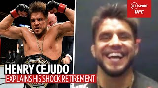 Henry Cejudo explains his retirement and real estate dreams!