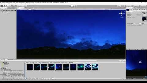 10 NIGHT MOUNTAINS HD SKYBOX PACK - Unity 3D Asset Showcase