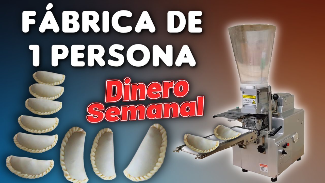 INICIA TU NEGOCIO DE EMPANADAS | MEJORES MAQUINAS RENTABLES PARA GANAR DINERO EN CASA