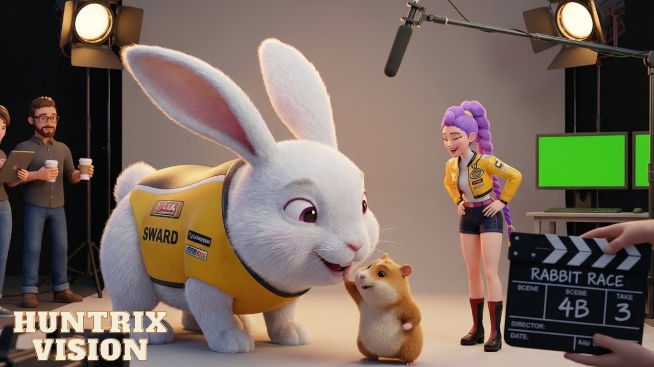 RUMI Gana el Campeonato de Carreras del Conejo Blanco Gigante – KPOP Demon Hunters