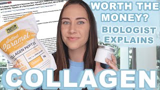 DO COLLAGEN PEPTIDES WORK? Collagen creams vs. Collagen Supplements | ACTUAL Scientific Studies by Madison Dohnt 7,929 views 3 years ago 15 minutes