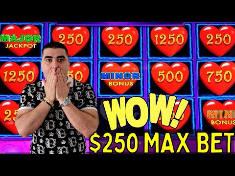 Lightning Link Slot $250 Max Bet EPIC HANDPAY JACKPOT