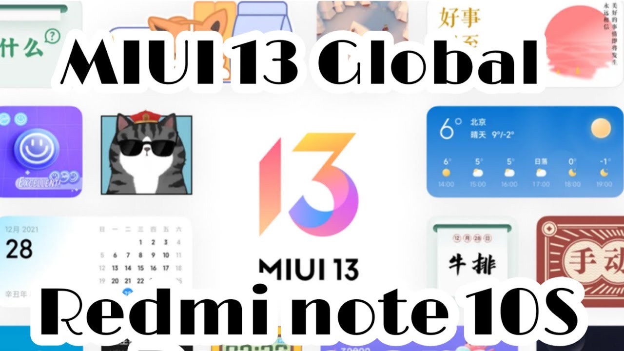 Tutorial Swith to Global firmware and update to MIUI 13 Redmi note 10S
