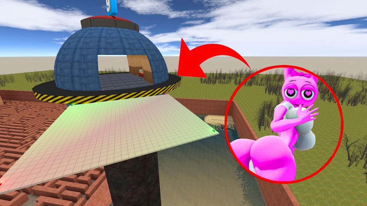MISS PINKI SPRUNKI VS BIG TOWER VS SCP-096 Epic Battle in Garry’s Mod!??