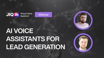 Use of AI Voice Assistants for lead generation | Webinar