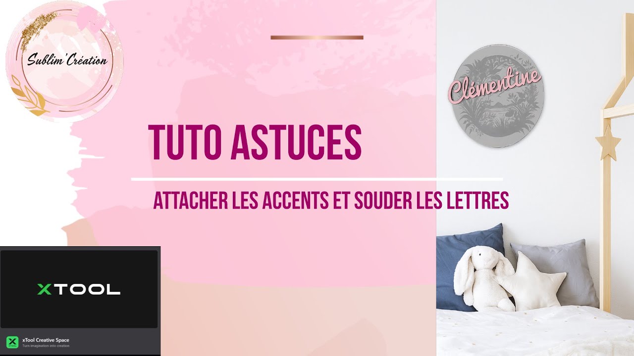 ✨ Astuce XCS : attacher les accents et souder les lettres ✨