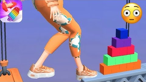 Tippy Toe!! Very satisfying and relaxing ASMR step on game | Gameplay