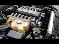BMW E34 V12 Part 2 CLEAR SOUND headphones needed, driving, sound check