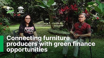 Connecting furniture producers with green finance opportunities