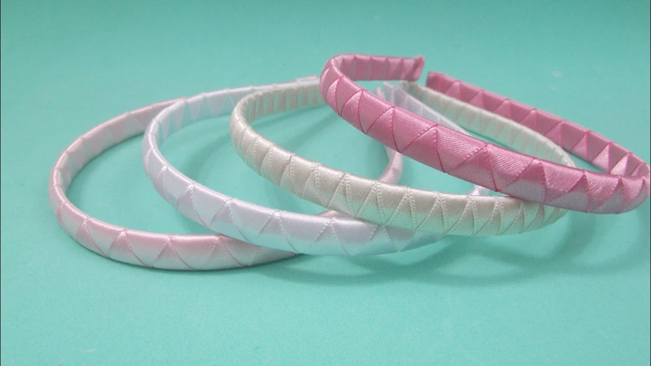 Como encapar tiara #1: tiara trançada