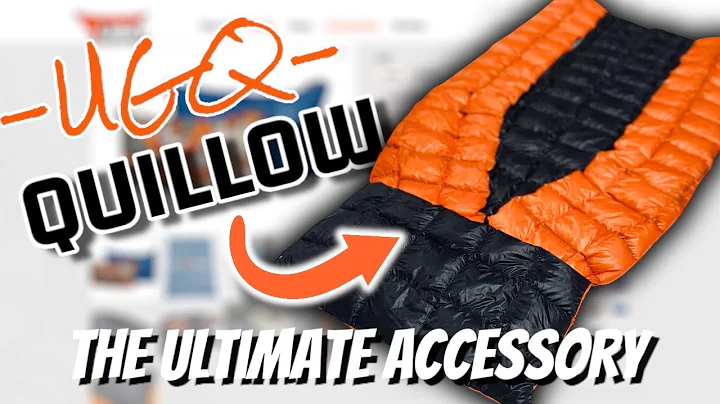 UGQ Quillow: Camp Blanket | Pillow | Top Quilt | Liner | And MORE!