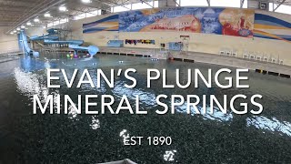 Evan’s Plunge Mineral Springs! Naturally Warm 87 Degree Mineral Pool! Hot springs, South Dakota 