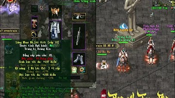 Sét Đồ Ngũ Hành Vũ Khí Thuỷ Cực Kỳ Trâu Dành Cho Võ Đang Quyền - Dây Chuyền Cập Phong KTC + KL Cao