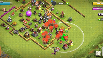 Hacked Clash Of Clans unlimited gems elixir gold and dark elixir