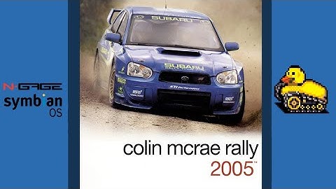 Colin McRae Rally 2005 [N-Gage/EKA2L1]