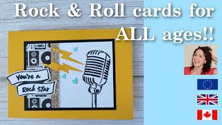 Cheer Corner Rock & Roll Card for ALL ages!!