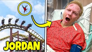 Jordan fell off the roller coaster, then.. (Salish Matter SAD)