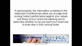 How To Choose the Best  Nursing Home: Determining quality nursing home care quickly