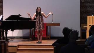 Grace Pichler Singing Lost In The Brass From The Musical Band Geeks