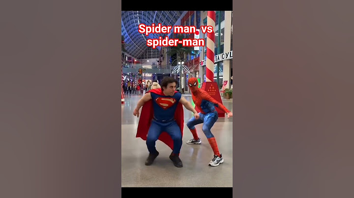 superman vs spider-man 😱 #shorts