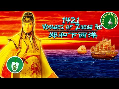 😄 1421 Voyages of Zheng He slot machine, nice bonus