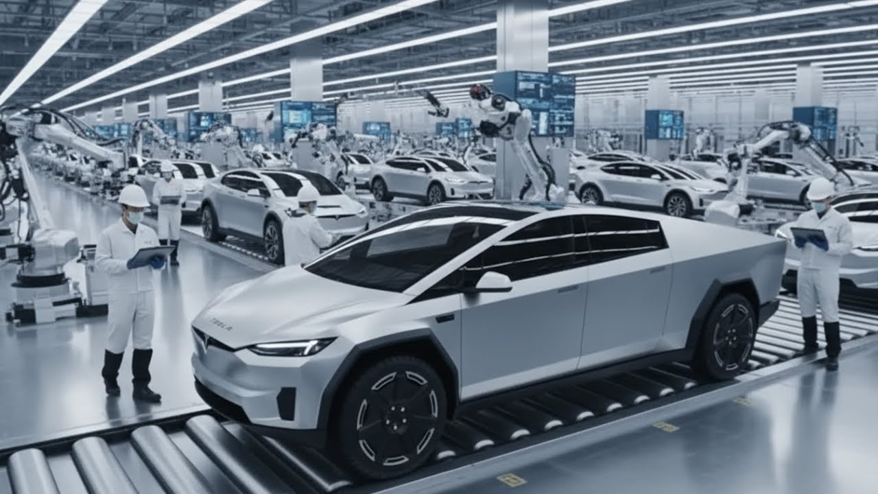 How the Tesla Cybertruck Is Built | Inside Tesla’s High-Tech Factory